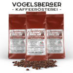 Unser ausgewogener Vogelsberger Kaffee mit mildem Aroma & dunklen würzige Note.