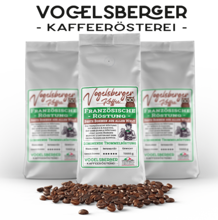 Unsere französische Röstung ist würzig & rauchig. Die sehr dunkle Röstung lässt jeden Morgen perfekt starten, mit dem Extra-Schuss an Koffein.